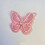 Accessoires de couture de papillon brodés à 2-Violet clair 8