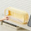 Wall Mounted Without Drill Display Case For Collectibles-Yellow 8