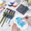 2PCS Silicone Paint Brush Holders, Rectangular Organizer with 4 Slots for Drawing Artists Thick Paint Brush Drying Rest 4
