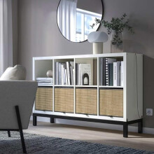 ikea KALLAX 8-Cube Unit with Underframe 147x94cm