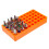 Compactly Plastic Bit Holder Case Featuring 50Slots Loading-Red 8