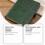 Carnet de notes rétro en PU, 160 Pages lignées, Journal-Brun 5