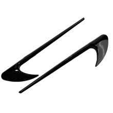 1Pair Car Style Side Air Vent Outlet Trim for C E GLC Class W205 W213 E63S AMG Blade Sticker C