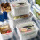 Stockage alimentaire empilable peu encombrant doté d'un système 10