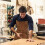 Leather Welding Apron with 6 Tool Pockets, Flame-Resistant Heat-Resistant Work Apron with Adjustable Cross Back Straps 3