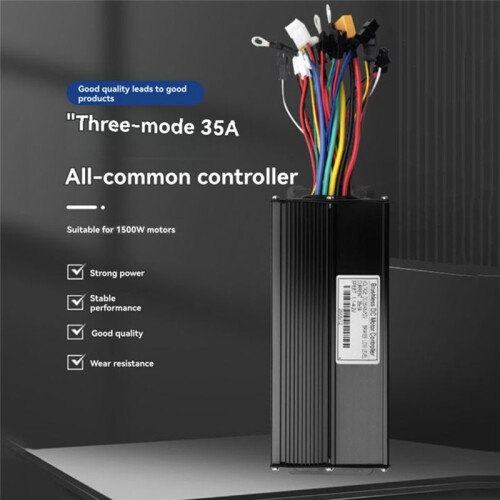 36V 48V 52V E-Bike Controller 35A 1000W/1500W Three Mode Sine Wave Controller for Electric Bicycle Ebike E-Scooter 2