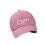 Stylish Baseball Hat with 3D Embroidery Letters Adjustable-Pink 1