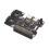 Para Raspberry Pi 5 PCIe para Placa de Expansão  PCIe para  HAT de 2 Canais com EEPROM para Projetos DIY e Servidores 3