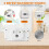 2 Pack Refrigerator Thermometer Digital, Magnetic Fridge Thermometer with Hook, Freezer Thermometer, LCD Display 4