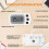 2 Pack Refrigerator Thermometer Digital, Magnetic Fridge Thermometer with Hook, Freezer Thermometer, LCD Display 5