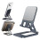 Ergonomic Exceptional Adjustable Cell Phone Stand Holder Desk Dock Mount 180 Dual-axis Folding Modern 2