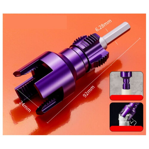 Pipe Thread Cutting Tool Thread Maker Tool for Building Bathroom Maintenance Water Pipe Opener 4 Points 1