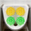 4pcs Urinal Screen Deodorizers Anti Splashes Urinal-Green 8