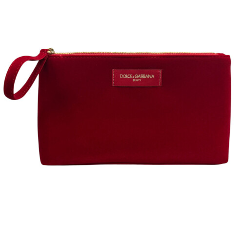 Dolce & Gabbana Dolce & Gabbana Red Velvet Pouch 2