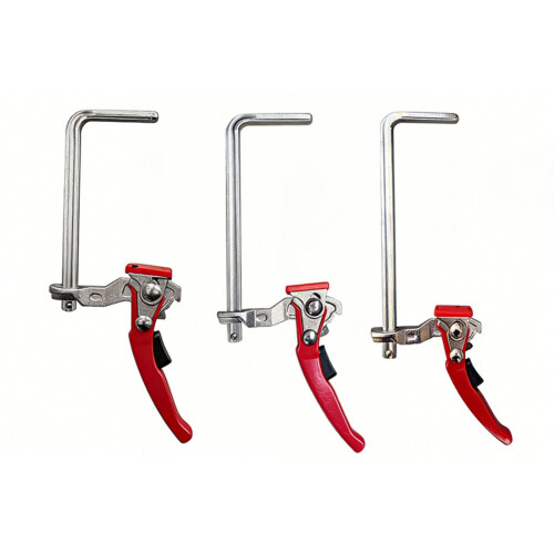 Adjustable Ratcheting Table Clamp Hold Down Clamp Set-160x60mm 1