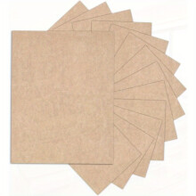 (parchment) 24 vellen perkamentkarton 8,5 x 11 getextureerd printerpapier 90lb Tan karton printerpapier voor scrapbooking