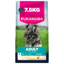 Eukanuba Fresh Chicken - Complete Dry Dog Food - For Adult Small Breed Dogs 7.5KG