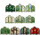 Retro Mini Folding Screen 3 Panel Divider Feng Shui-PF XFB032 2