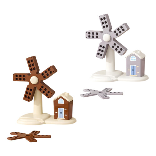 Das Charm Windmill-Tischmatten-Set schützt Möbel beim-Kaffee 1