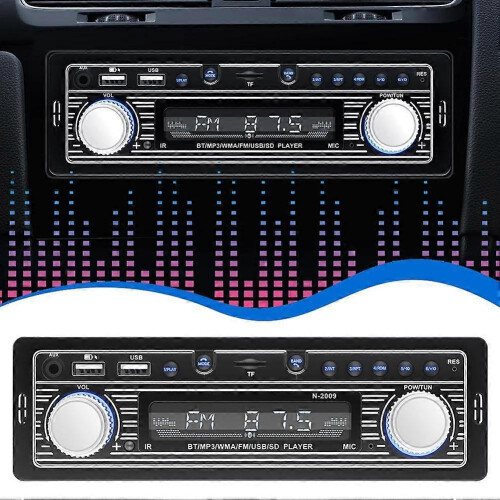Car Bluetooth USB MP3 Radio Media Player Remote Hot E7 1