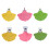 Cage Accessories for Parakeets,Parrots-Yellow Suction type 2