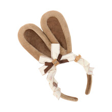 Delicate Easter Animal Ear Headband Anime Headwear-C brown