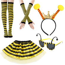 Beess Costume Accessories,Bees Tentacle Headband Tutus Skirt-16