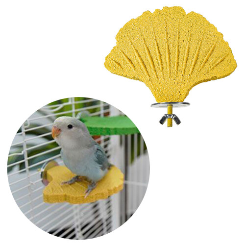 Bird Beak Grinding Stone,Cage Accessories for-Pink Suction type 2