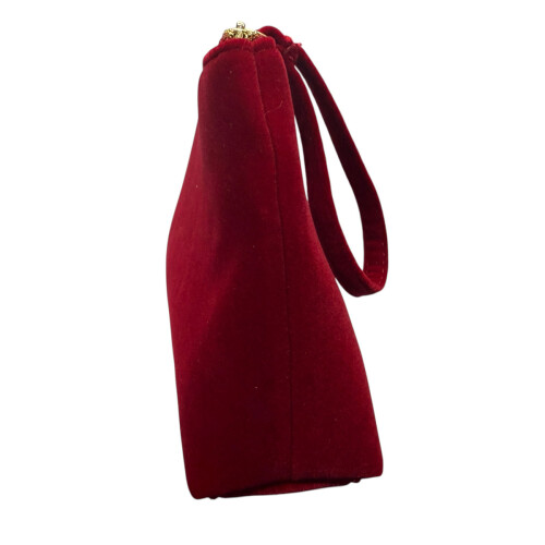 Dolce & Gabbana Dolce & Gabbana Red Velvet Pouch 1