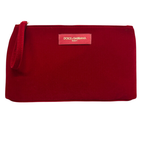 Dolce & Gabbana Dolce & Gabbana Red Velvet Pouch 2