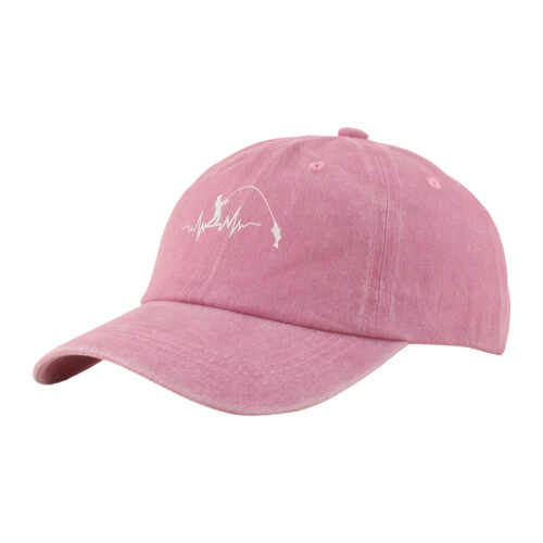 Comfortable Cotton Blend Summer Hat Ideal For Hiking Beach-Pink