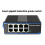 Commutateur Ethernet Gigabit robuste à 8 ports, boîtier 10