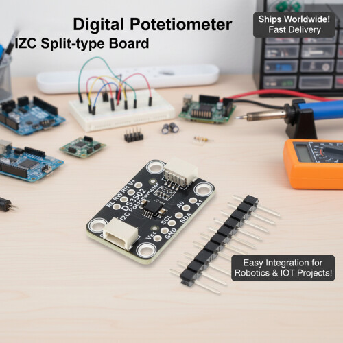 DS3502 Digital Potentiometer Module With 256 Step Resolution And 2