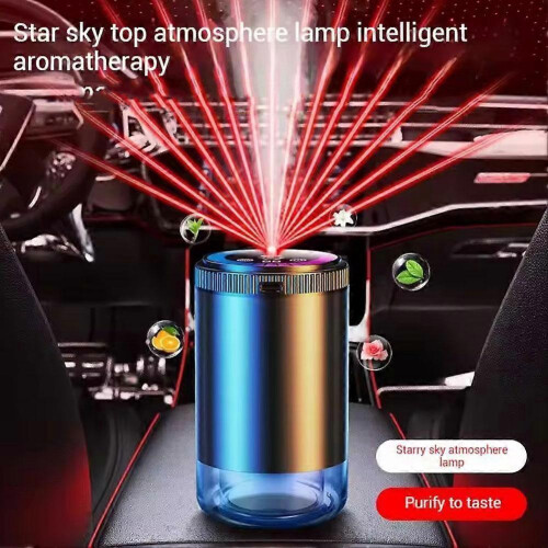 (1set, B) Smart Car Perfume Air Freshener Diffuser Aroma Scent Diffuser Machine Auto UK 2