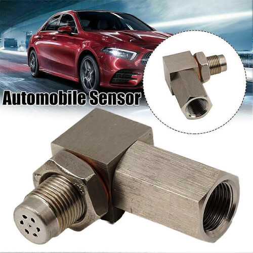 Nickel Plated Iron Sensor Extender Spacer, 90 Degree Adapter, Accessory 1