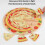 Kids Wooden Kitchen Toy DIY Simulation Multi-layered Pizza Make Games- 4