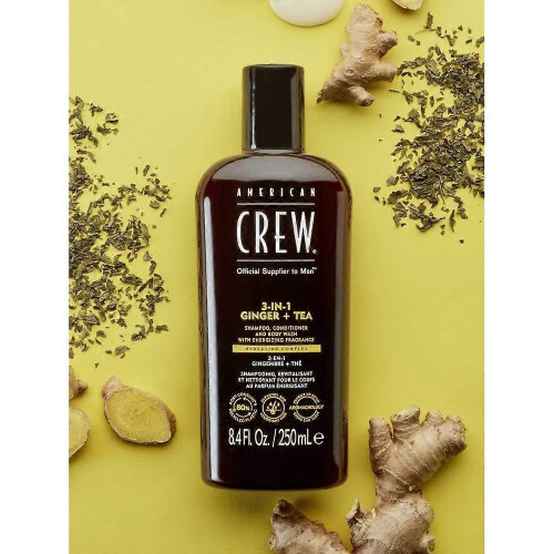 American Crew 3-In-1 Ginger + Tea 450ml 2