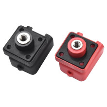 150A Red & Black Feed-Through Battery Terminal Set, High Current Bulkhead Connectors for RV, Marine & Solar Systems