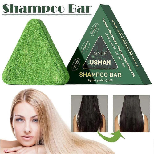 Sevich Usman Grass Shampoo Soap 120g Natural Herbal Solid Bar 1