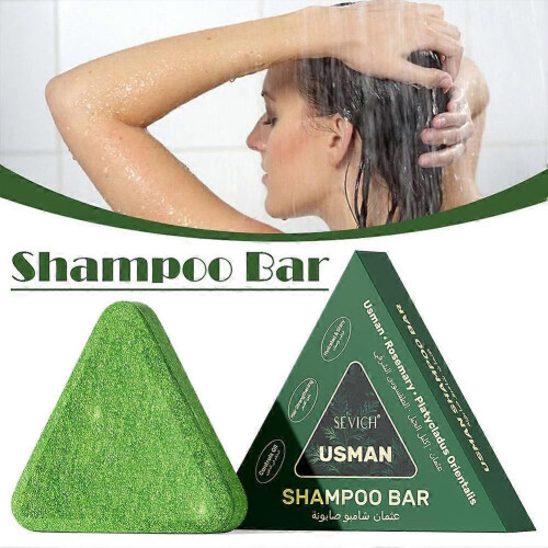 Sevich Usman Grass Shampoo Soap 120g Natural Herbal Solid Bar 2