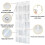 Classroom Headphone Storage Organizer W/ 30 Pockets, Clear Classroom 3
