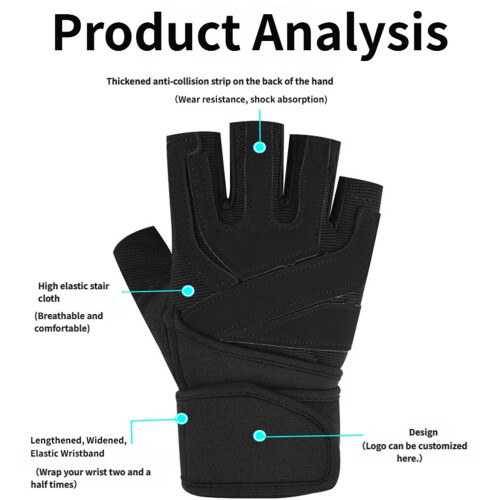 Gants antidérapants hautes performances avec gants-L 1