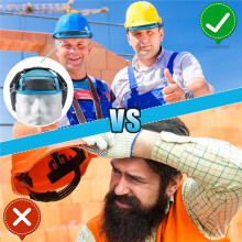 6-Pack Hard Hat Liner Sweatband, Cooling Mesh Inserts for Safety Helmets, Washable and Reusable Helmet Padding