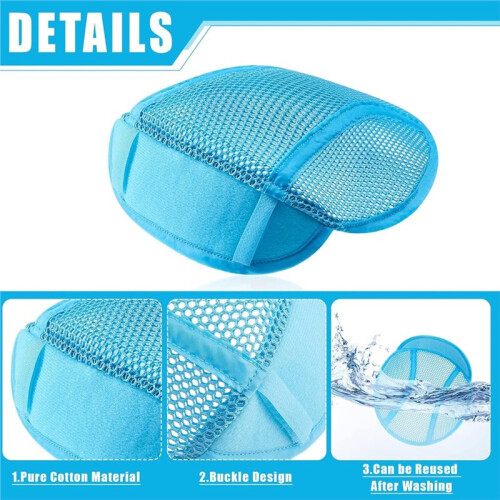 6-Pack Hard Hat Liner Sweatband, Cooling Mesh Inserts for Safety Helmets, Washable and Reusable Helmet Padding 2