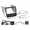 Kit 2-DIN compatível com Audi R8(42) 04/2007-05/2015 SWC/Amp preto 1