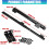 High Capacity Under Desk Keyboards Tray with Quiet Slide Rail-1 3