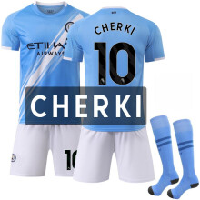 (22) No. 10 Cherki Manchester City Home Jersey (2526)