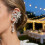Boucles d'oreilles élégantes en cristaux de papillon, bijoux-9 6
