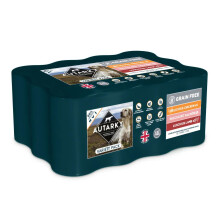 Autarky Grain Free Wet Dog Food, Variety Pack 12x 395g – Delicious Chicken, Luscious Lamb, Succulent Salmon – Grain Free
