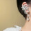 Boucles d'oreilles papillon élégantes en cristaux, accessoire-6 11